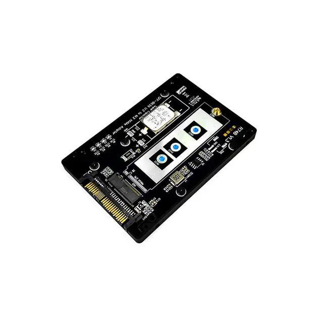 Alt view image 5 of 6 - ADT-R74 M.2 MKey NVMe to U.2/U.3 SSD Adapter Enclosure Support M2 2230/2242/2260/2280 SSD DDR4 (R74B-02F)