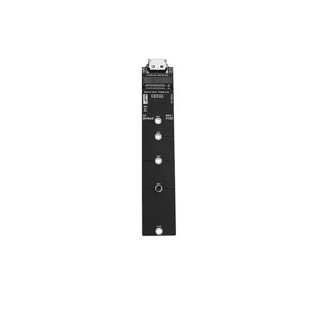Alt view image 5 of 7 - M4B Oculink SFF8612 to M.2 Mkey SSD Female Adapter Card PCIE X4 4.0 High-Speed Compatible with M.2 NVMe 2230 2242 2260 2280 SSD