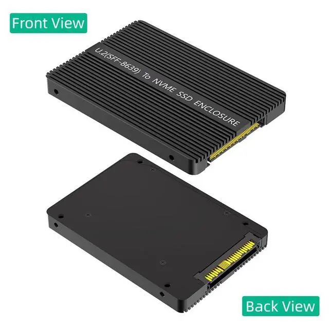 Alt view image 7 of 7 - PCIe Gen3 x4 M.2 NGFF SSD to U.2 SFF-8639 Adapter Compatible with M.2 NVMe 2.5" SSD 2280 (with Thermal Pad)