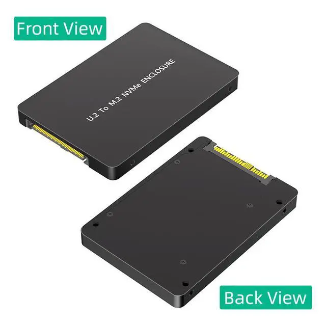 Alt view image 7 of 7 - PCIe Gen3 x4 M.2 NGFF SSD to U.2 SFF-8639 Adapter Compatible with M.2 NVMe 2.5" SSD 2280 (No Thermal Pad)