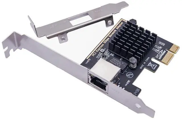 Main image of 5G Gigabit Net Work Adapter Card PCl-E 1X RJ45 Port Compatible with ROS ESXi Diskless PXE Boot