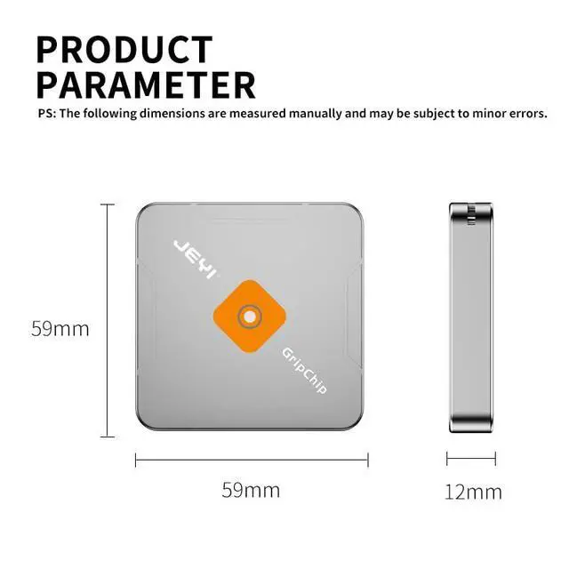 Alt view image 7 of 7 - JY-HDTV 8K 4TB M.2 2230 NVMe-Compatible Magnetic SSD Enclosure 10Gbps USB-C Adapter