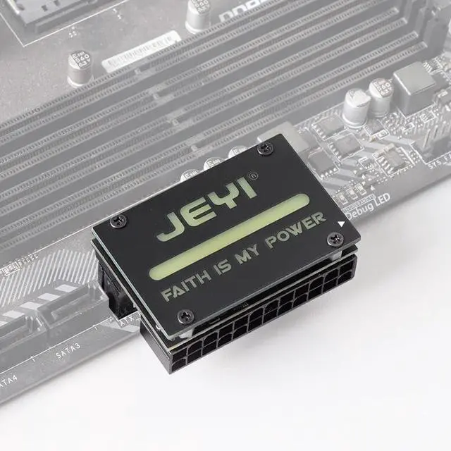Alt view image 5 of 7 - JY-24pin-RGB Chassis ATX 24P RGB Steering Header Turn 90 Degrees Adapter with 18 Light Effects for Desktop (24pin-RGB 1Piece)