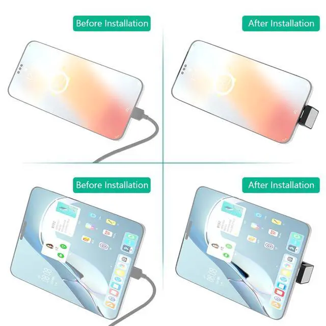 Alt view image 5 of 7 - 90 Degree USB-C Male to Female Adapter USB 3.1 Extension Connector for Laptop Tablet Mobile Phone (2Pcs)