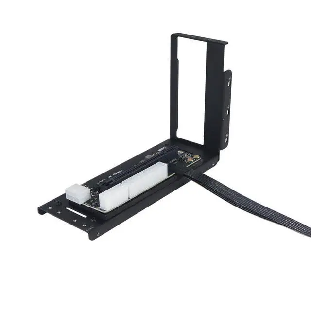 Alt view image 6 of 7 - R43SG GEN4 M.2 M-Key to PCIE X16 4.0 External Graphics Card Stand Bracket Compatible with NVME SSD NUC Host Expansion Card Graphics Dock (50cm)