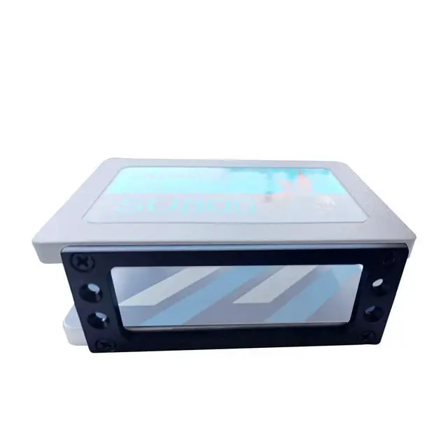 Alt view image 2 of 4 - 2.5 Inch Hard Disk Bracket PC SSD HDD Cage with Multi Layer Box Stacking External HD Cabinet Docking Station Base SATA (Black)