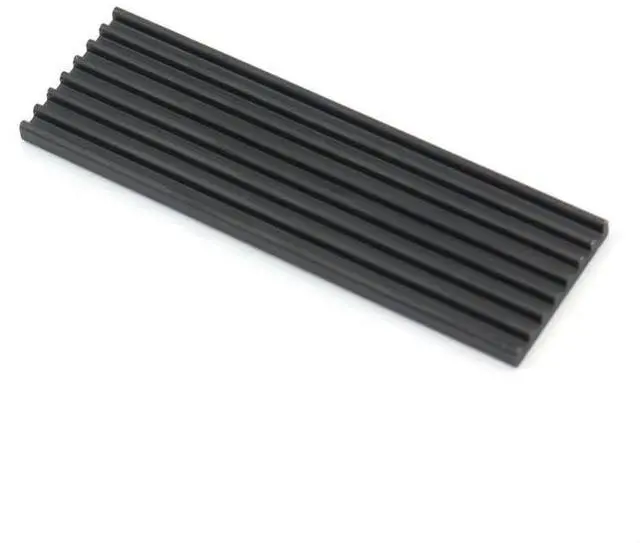 Alt view image 2 of 6 - 2/4/15pcs M.2 Solid State Hard Disk Heat Sink Aluminum for NGFF NVME PCIE 2280 SSD Solid State Drive (2pcs-Black)
