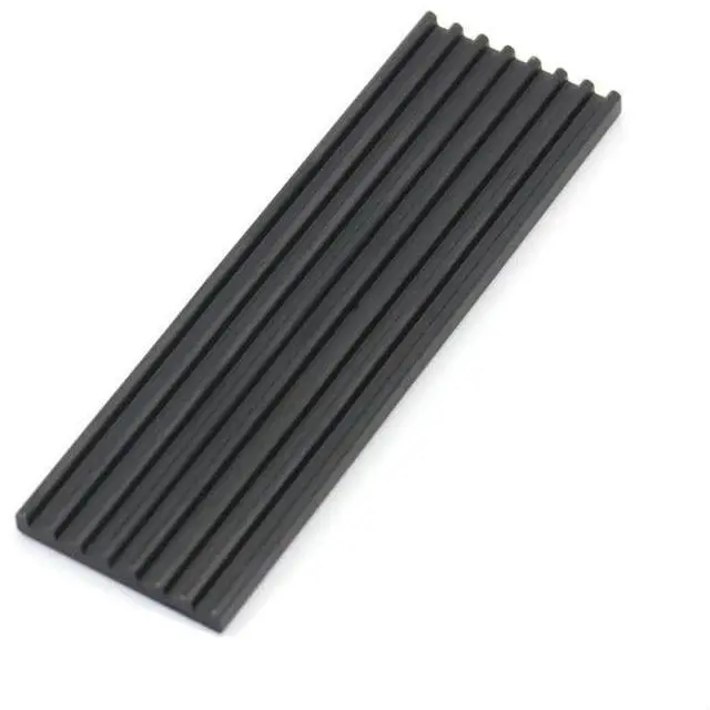 Alt view image 2 of 6 - 2/4/15pcs M.2 Solid State Hard Disk Heat Sink Aluminum for NGFF NVME PCIE 2280 SSD Solid State Drive (4pcs-Black)