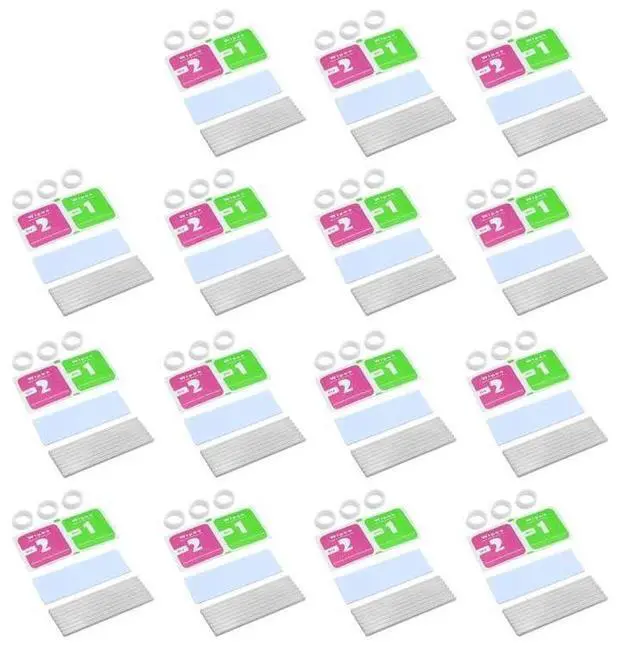 Main image of 2/4/15pcs M.2 Solid State Hard Disk Heat Sink Aluminum for NGFF NVME PCIE 2280 SSD Solid State Drive (15pcs-Silver)