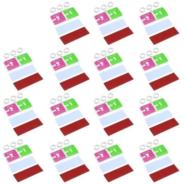 Main image of 2/4/15pcs M.2 Solid State Hard Disk Heat Sink Aluminum for NGFF NVME PCIE 2280 SSD Solid State Drive (15pcs-Red)