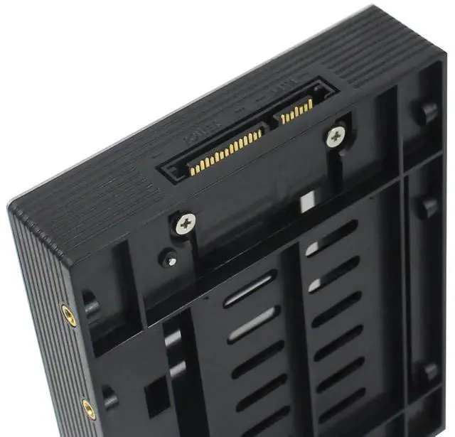 Alt view image 6 of 7 - 2.5-inch SATA III 6Gbps Enclosure Tray-Less for 7-12.5mm 2.5" HDD SSD Chassis Floppy Drive Hard Drive Extraction Box MRA180