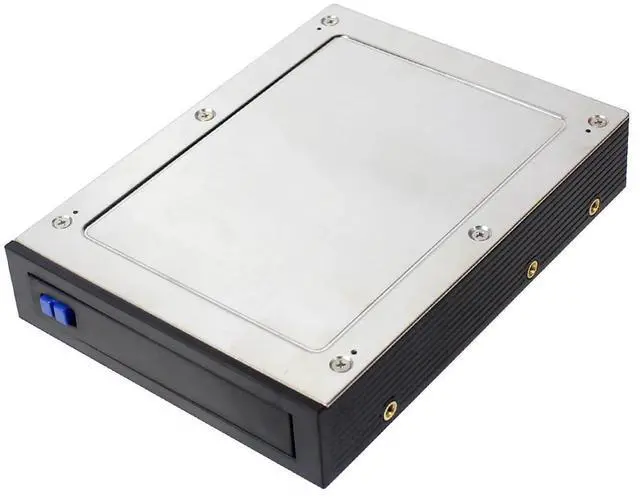Alt view image 7 of 7 - 2.5-inch SATA III 6Gbps Enclosure Tray-Less for 7-12.5mm 2.5" HDD SSD Chassis Floppy Drive Hard Drive Extraction Box MRA180