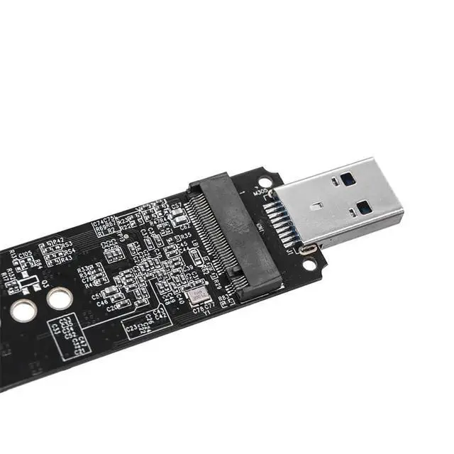 Alt view image 2 of 5 - M.2 NVME/NGFF to USB3.1 Type-A/C Adapter 10Gbps M Key & B+M Key Direct Insertion Support 2230 2242 2260 2280mm Enclosure? (1Piece)