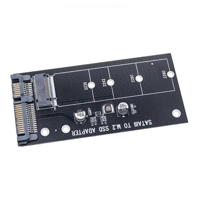 Main image of M.2 SSD to SATA3.0 Adapter Card NGFF to SATA Serial Port Board for M.2 NGFF 2230 2242 2260 2280mm SSD (1Piece)