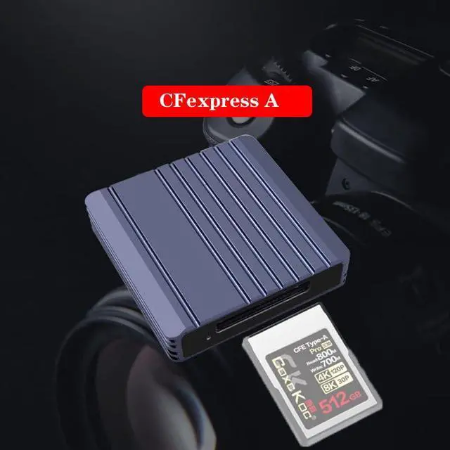 Alt view image 3 of 6 - CFEXPRESS CFE Card Reader 10Gbps USB3.2 Gen2 High-Speed USB-C CF Memory Card Adapter (for CFE A)