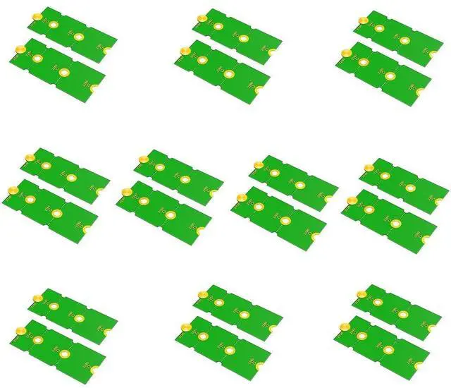 Main image of M2 NGFF 2230 to 2280 Extension Card Transfer 2230, 2242, 2260, 2280 SSD Compatible with M2 NVME NGFF M.2 U.2 M3 SSD Long Size Change (10Pairs)