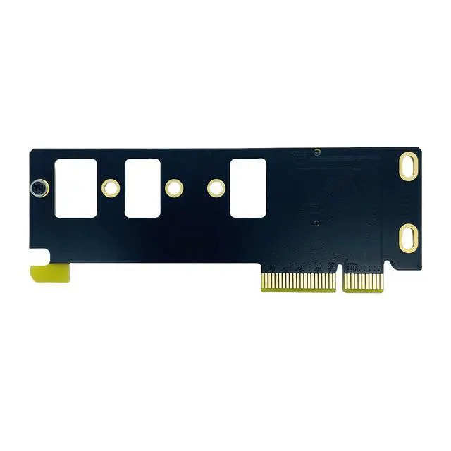 Alt view image 7 of 7 - PCIE X4 to M.2 M Key Riser Card 11660MbS Compatible with NVME 2230 2242 2260 2280 SSD GEN5/GEN4/GEN3 Speed