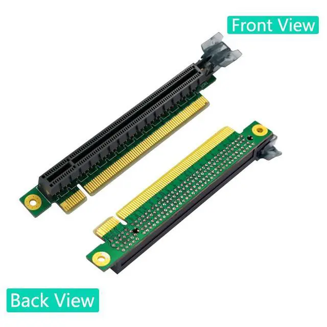 Alt view image 2 of 6 - PCI-Express 3.0/4.0 16x Riser Card 90 Degree High Speed Riser Card for 1U / 2U Server Case (PCI-E 3.0 for 1U)