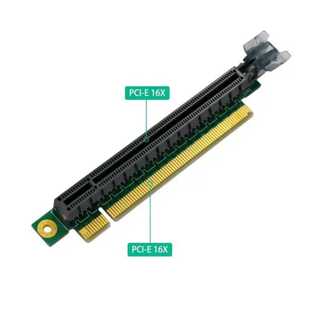 Alt view image 3 of 6 - PCI-Express 3.0/4.0 16x Riser Card 90 Degree High Speed Riser Card for 1U / 2U Server Case (PCI-E 3.0 for 1U)