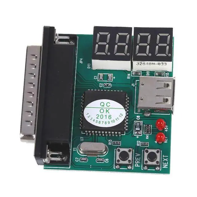 Alt view image 3 of 5 - 4-Digit Laptop PC Motherboard USB& PCI Analyser Diagnostic Test Post Card Tester for Notebook Laptop