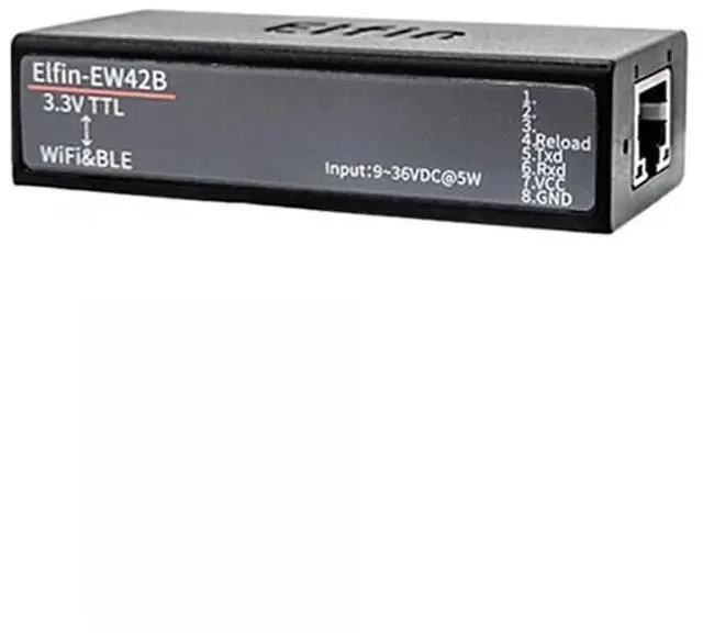 Main image of Elfin-EW42B Gateway TTL to Wi-Fi & Blueandtooth Serial Server with Internal Antenna Support STA/AP/AP+STA Modbus RTU/TCP (Server +Terminal Part)