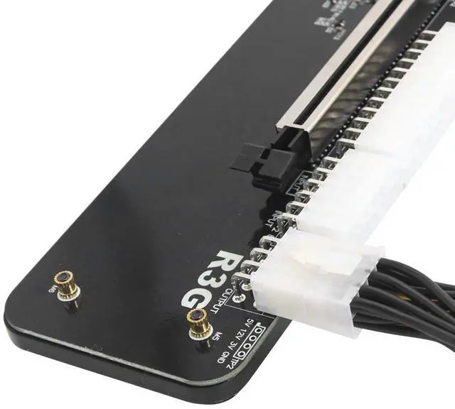 Alt view image 7 of 7 - M.2 Key M NVMe External Graphics Card Stand Bracket 32Gbs PCIe3.0x4 R43SG Docking Station for ITX STX NUC VEGA64 GTX1080ti (R43SG 50cm)