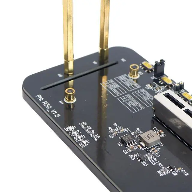 Alt view image 5 of 7 - M.2 Key M NVMe External Graphics Card Stand Bracket 32Gbs PCIe3.0x4 R43SG Docking Station for ITX STX NUC VEGA64 GTX1080ti (R43SG-TU 50cm)