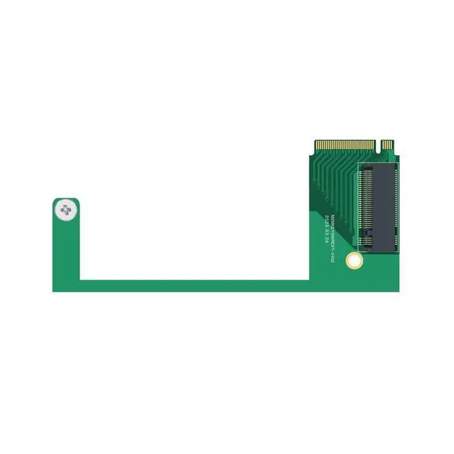 Alt view image 4 of 5 - M2 Modified Board PCIe3.0 / PCIe 4.0 DIY Modification PCB Circuit Board Compatible with ROG Ally Handheld Game Console (Upgraded 2230 to 2280)