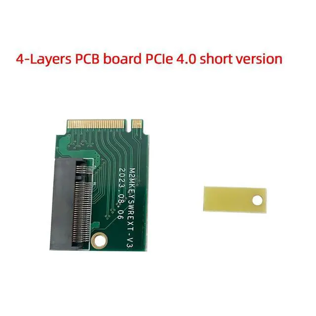 Alt view image 3 of 7 - M2 Modified Board PCIe3.0 / PCIe 4.0 DIY Modification PCB Circuit Board Compatible with ROG Ally Handheld Game Console (4layer Pcie4 Short)