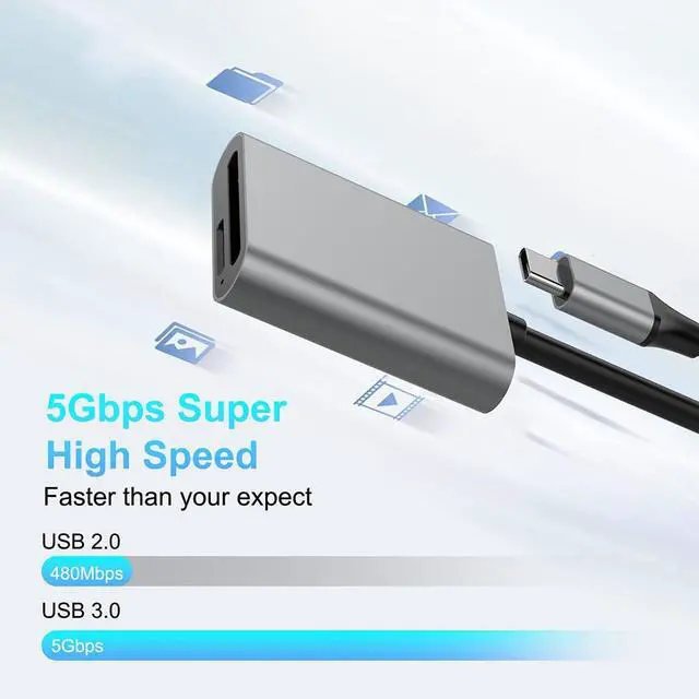 Alt view image 7 of 7 - USB3.1 Card Reader SD3.0 Dash Cam MicroSD Cardreader 5Gbps CR344 for Laptop Camera Accessories