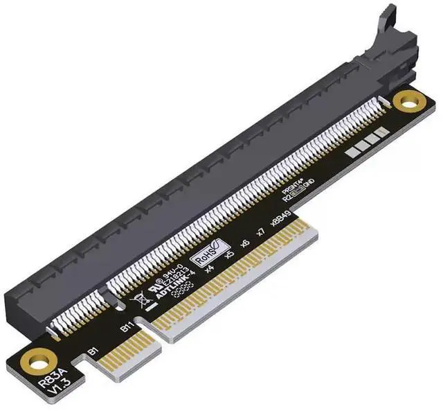 Main image of ADT-3A PCIe 5.0 x16 Height-Increasing Test Card for Motherboard Slot Protection Around 19mm Extension (R83A-FG)