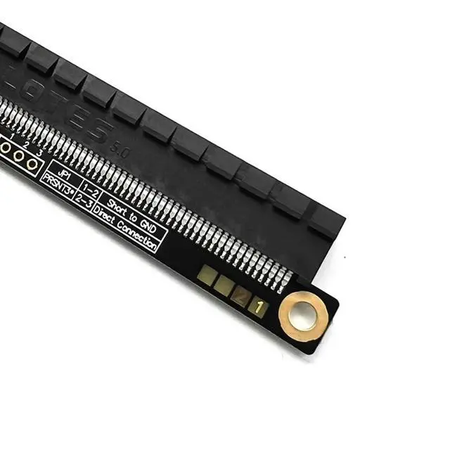 Alt view image 5 of 7 - ADT-3A PCIe 5.0 x16 Height-Increasing Test Card for Motherboard Slot Protection Around 19mm Extension (R23A)