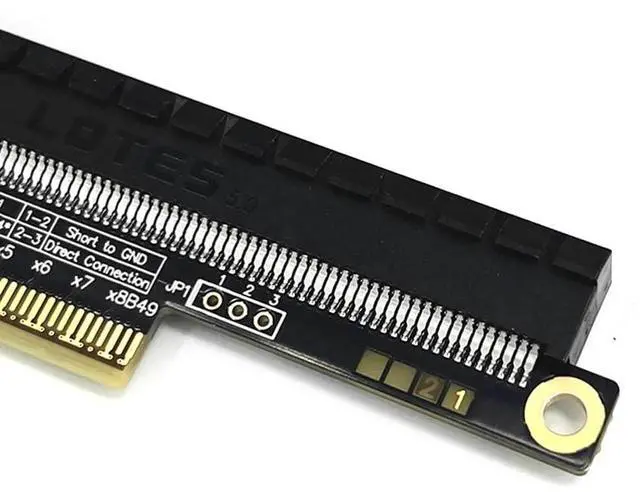 Alt view image 6 of 7 - ADT-3A PCIe 5.0 x16 Height-Increasing Test Card for Motherboard Slot Protection Around 19mm Extension (R83A)