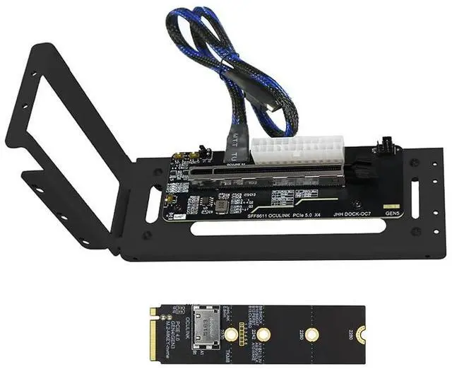 Main image of PCIe 5.0 X16 to Oculink 4i GPU Expansion Dock 128G GEN4 High Speed Direct-Connect Dock-OC7 Kit Compatible with M.2 NVMe Docking Station GDP Laptop (+ Card TKM8,Dock-OC7)