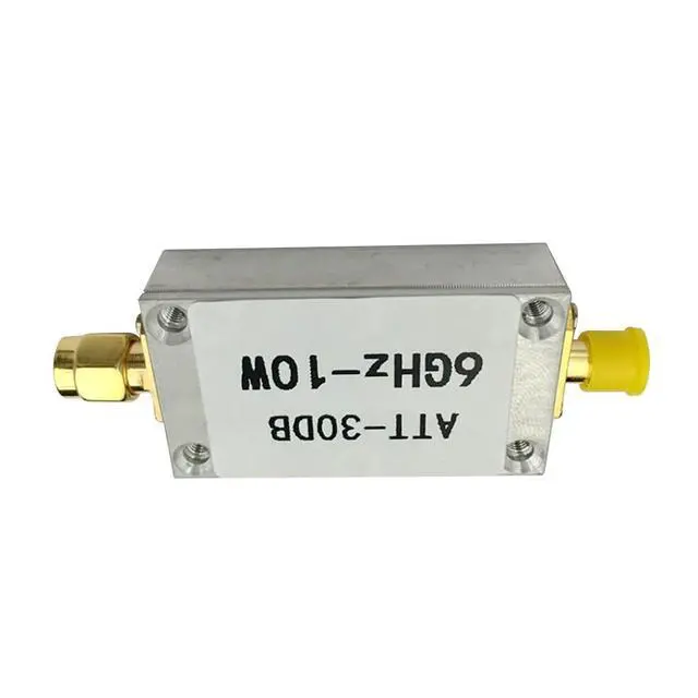 Alt view image 2 of 4 - USB RF 5V Power Meter 100K to 10GHz, -55 to +30dBm with 0.96-inch TFT Display for PC Configure, V3.0 Version (10W High-Power Attenuator)