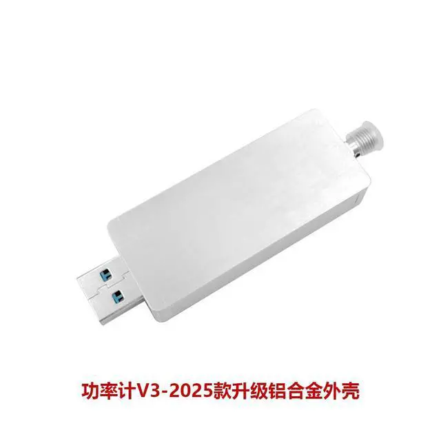 Alt view image 7 of 7 - USB RF 5V Power Meter 100K to 10GHz, -55 to +30dBm with 0.96-inch TFT Display for PC Configure, V3.0 Version (Power Meter+Attenuator+Antenna)