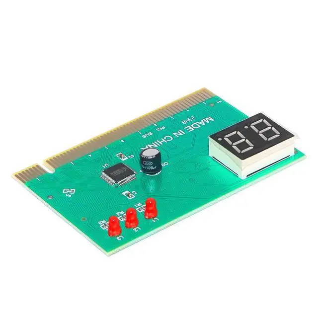 Alt view image 3 of 6 - PCI PC Diagnostic 2-Digit Card Motherboard Post Tester Analyzer Post Code Checker for Laptop Computer PC