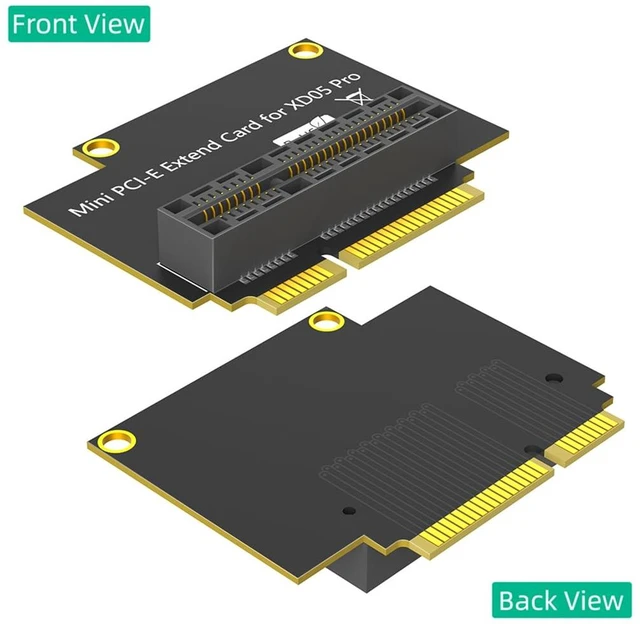 Alt view image 4 of 6 - Mini PCI-E to 05 Pro Right-Angle 90-Degree Extension Card High-Speed Signal Integrity Compatible with XD05 Pro Upgrade Replacement