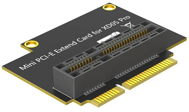 Alt view image 6 of 6 - Mini PCI-E to 05 Pro Right-Angle 90-Degree Extension Card High-Speed Signal Integrity Compatible with XD05 Pro Upgrade Replacement
