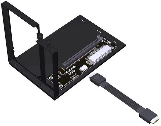 Main image of Upgraded ADT-F9G-BK7 PCIe X16 to OcuLink SFF-8612 Docking Station PCIe4.0 64Gbps External Graphics Extension Card (F9G-BK7-K9934A 30cm)