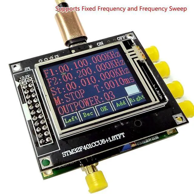 Alt view image 2 of 7 - ADF4351/ADF4350 Frequency Source PLL RF Source V2025 35Mhz-4.4GHz Frequency Generator (ADF4351 35M-4.4G +STM32)
