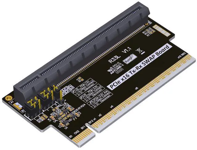Main image of ADT-R33 PCIe 4.0 x16 Tx-Rx Switch Card 256Gbps High Speed (R33L)