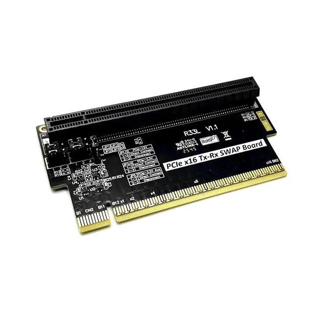 Alt view image 7 of 7 - ADT-R33 PCIe 4.0 x16 Tx-Rx Switch Card 256Gbps High Speed (R33L)