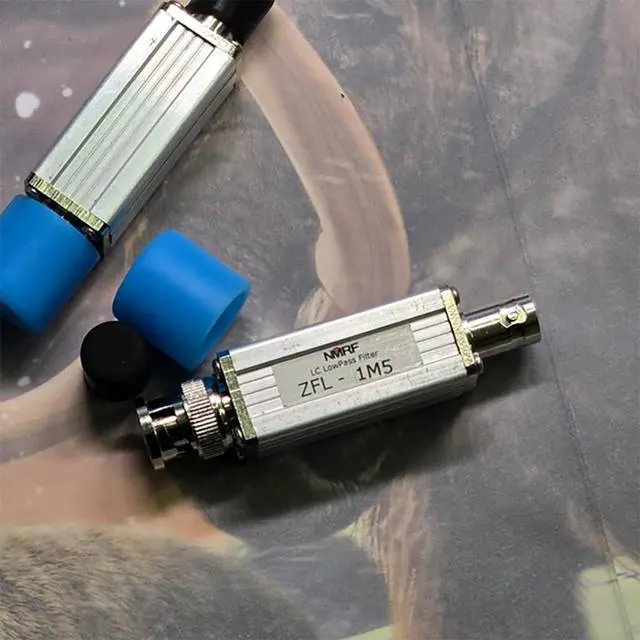 Alt view image 4 of 6 - Low-Pass Filter BNC Male to Famale Interface LC Discrete Component Construction Compact for High-selectivity Applications (1.5MHz)