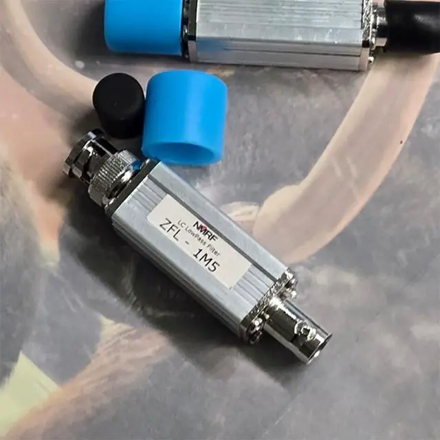Alt view image 5 of 6 - Low-Pass Filter BNC Male to Famale Interface LC Discrete Component Construction Compact for High-selectivity Applications (1.5MHz)