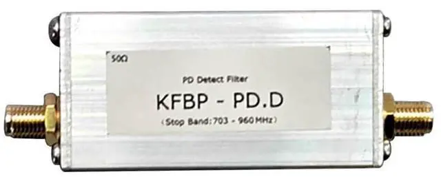 Alt view image 6 of 6 - 3001500MHz Wide Bandwidth Filter Notch-UHF Band-Stop with SMA F Connector for On-Site Partial Discharge Detection, Rejecting 3G/5G/RFID Interference