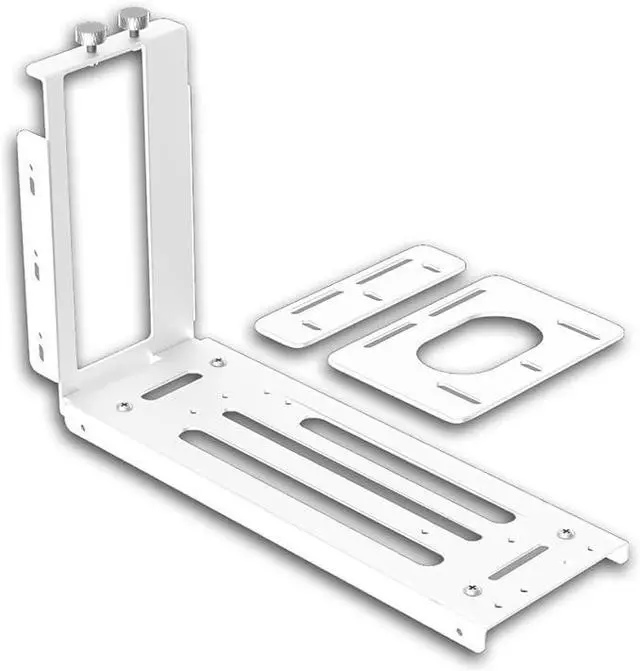 Main image of Vertical GPU Mount Bracket 2 Slots Graphics Card Holder for Computer eGPU Dock External GPU Docking Station (White)