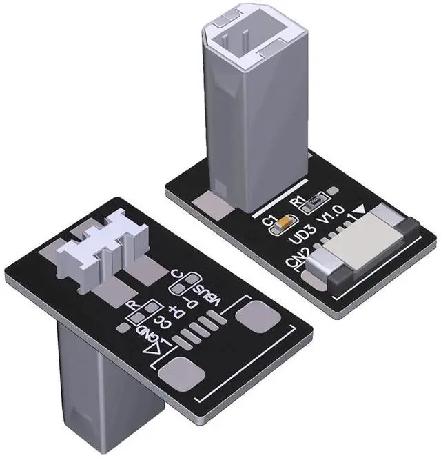 Main image of ADT-UD USB Socket Male Female Test PCB Board Connector USB 2.0/480Mbps Compatible with Raspberry Pi Rock Pi 4 MCU Development Board (UD3)
