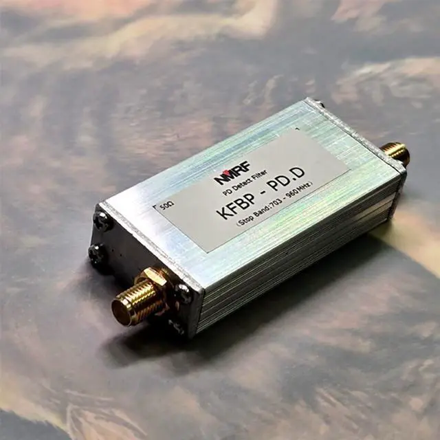 Alt view image 4 of 6 - 3001500MHz Wide Bandwidth Filter Notch-UHF Band-Stop with SMA F Connector for On-Site Partial Discharge Detection, Rejecting 3G/5G/RFID Interference