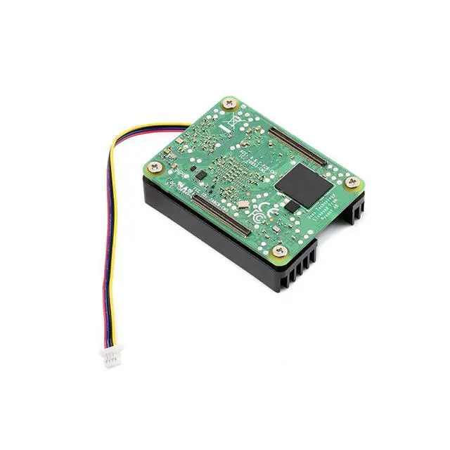 Alt view image 3 of 7 - CM5 5V PWM Cooling Fan Low Noise Radiator Compatible with Raspberry Pi CM5 (Radiator, M8011)